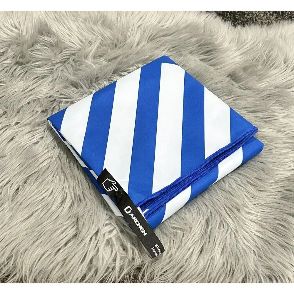 Microfiber Large Beach Towel Quick‎ Dry Sand Free Striped Beach Towel